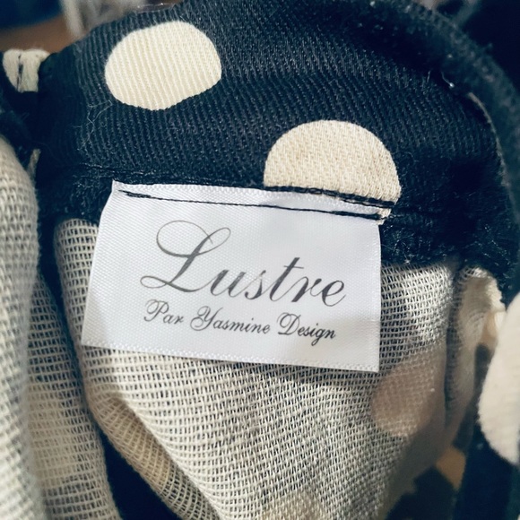 Lustre Born Free polka dot shorts and bustier set Size US 8 Medium - Picture 8 of 10